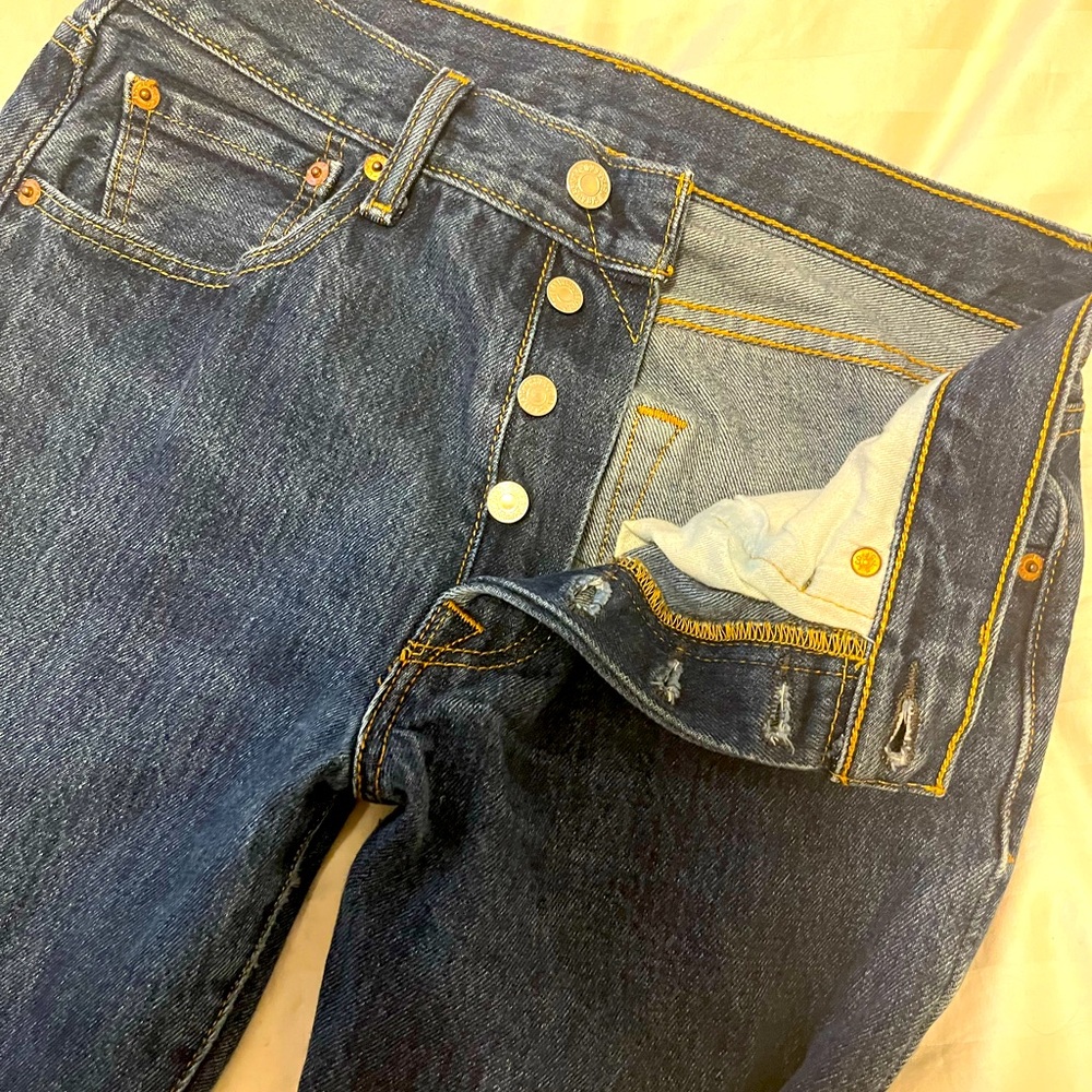 Levi’s 501’s. 29 x 32